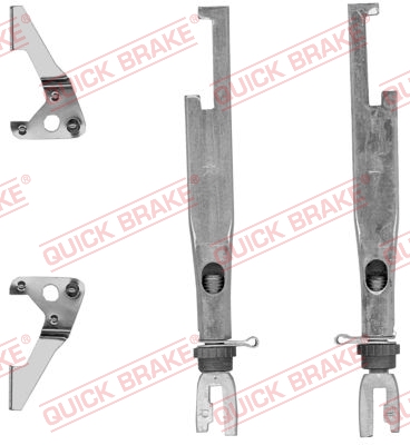 QUICK BRAKE - 102 53 005 - Komplet alata za naknadno podešavanje, doboš-kočnica (Kočioni uređaj)